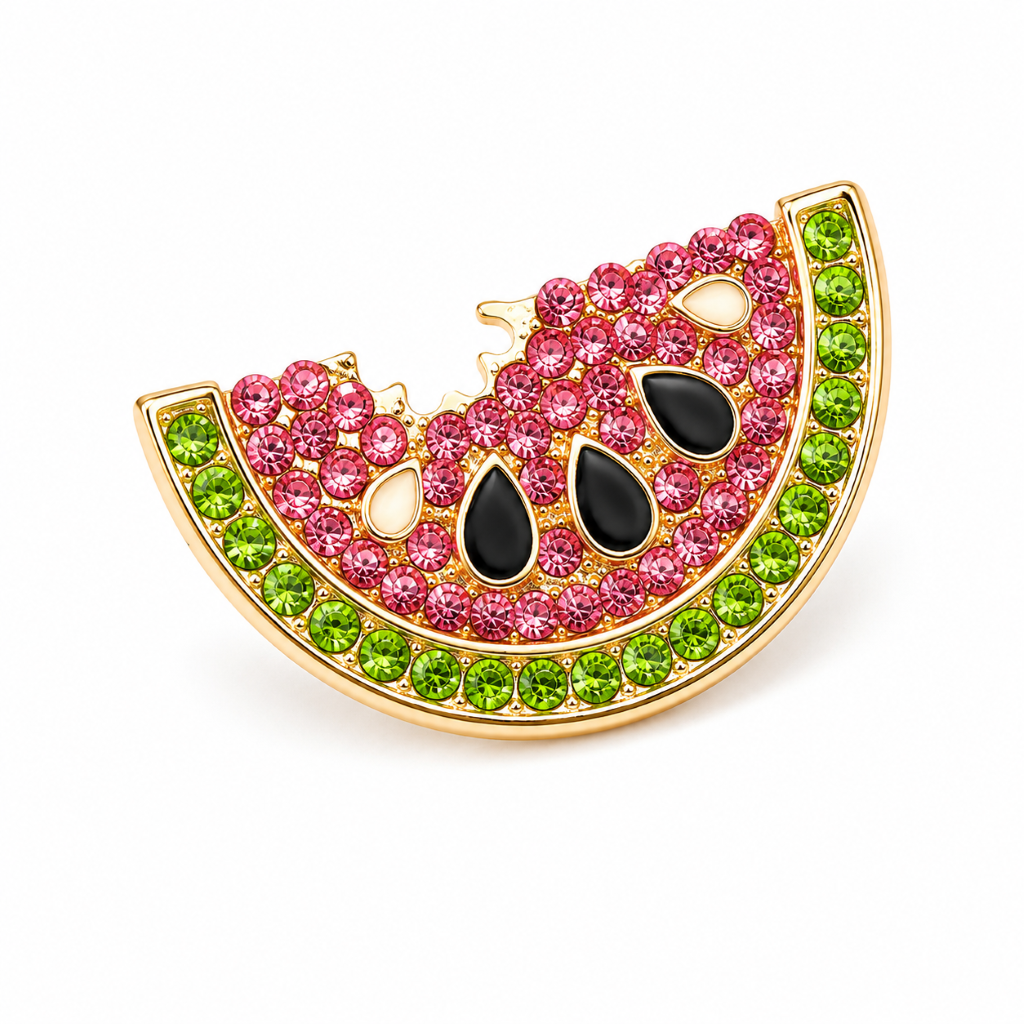 pastèque, broche, tendance