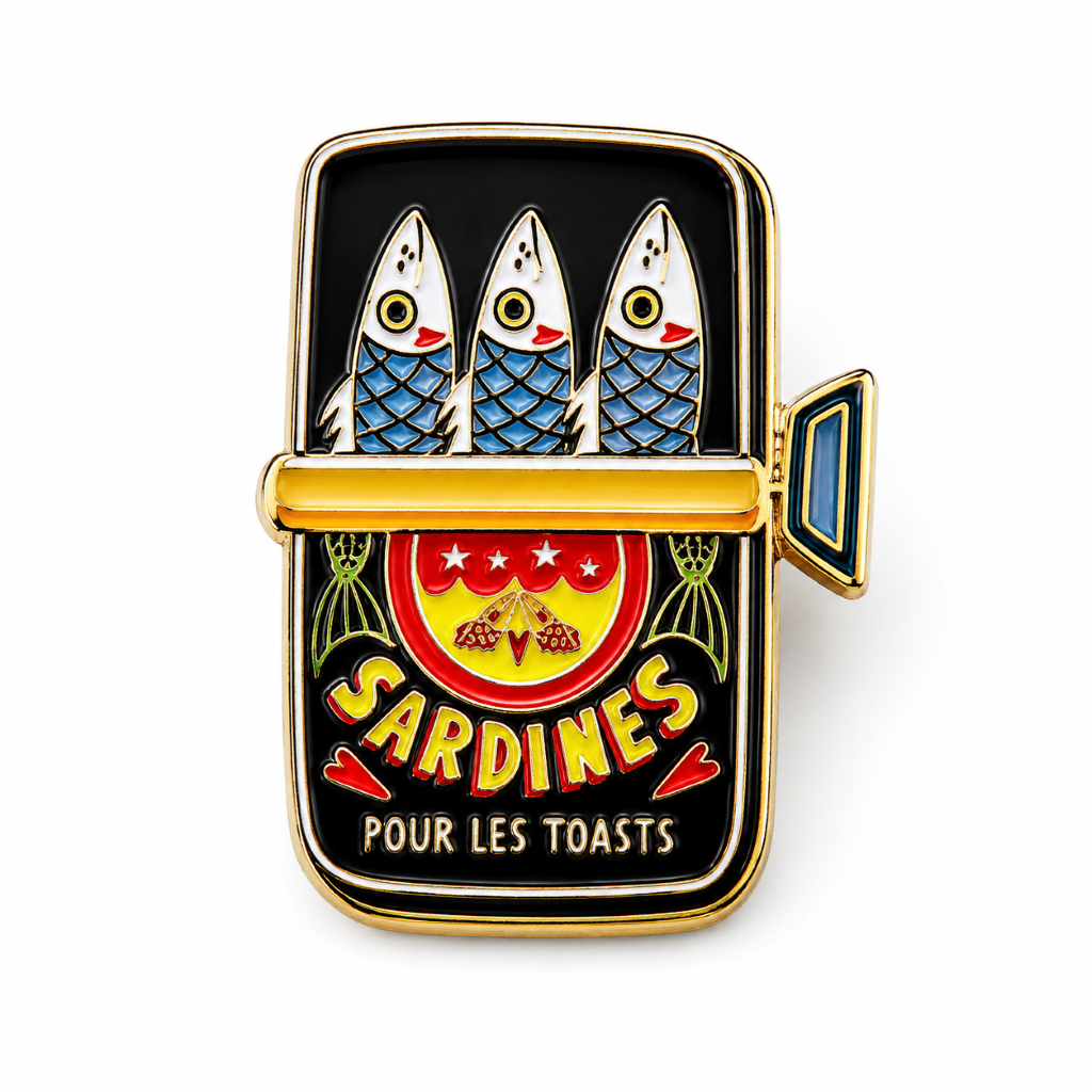 pins, sardine, fun, tendance, été
