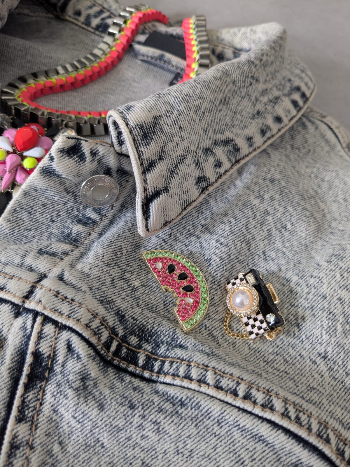 Broche Pastèque